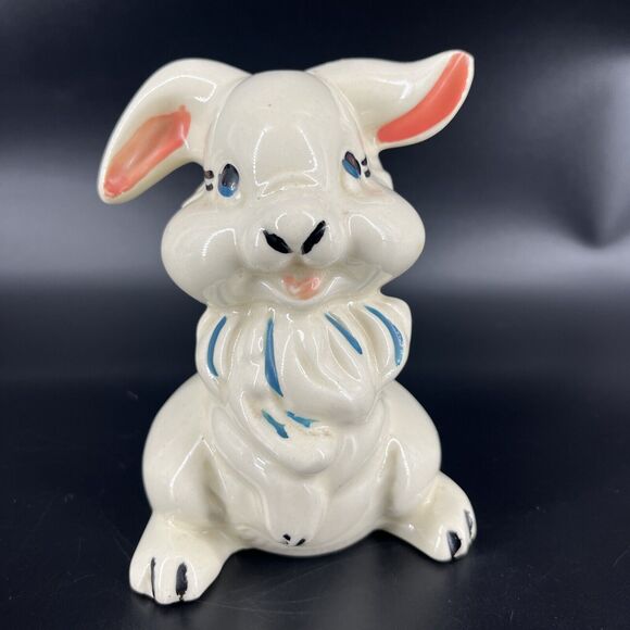 Disney Other - Walt Disney Vintage Thumper Ceramic Figurine Rabbit Bunny Bambi